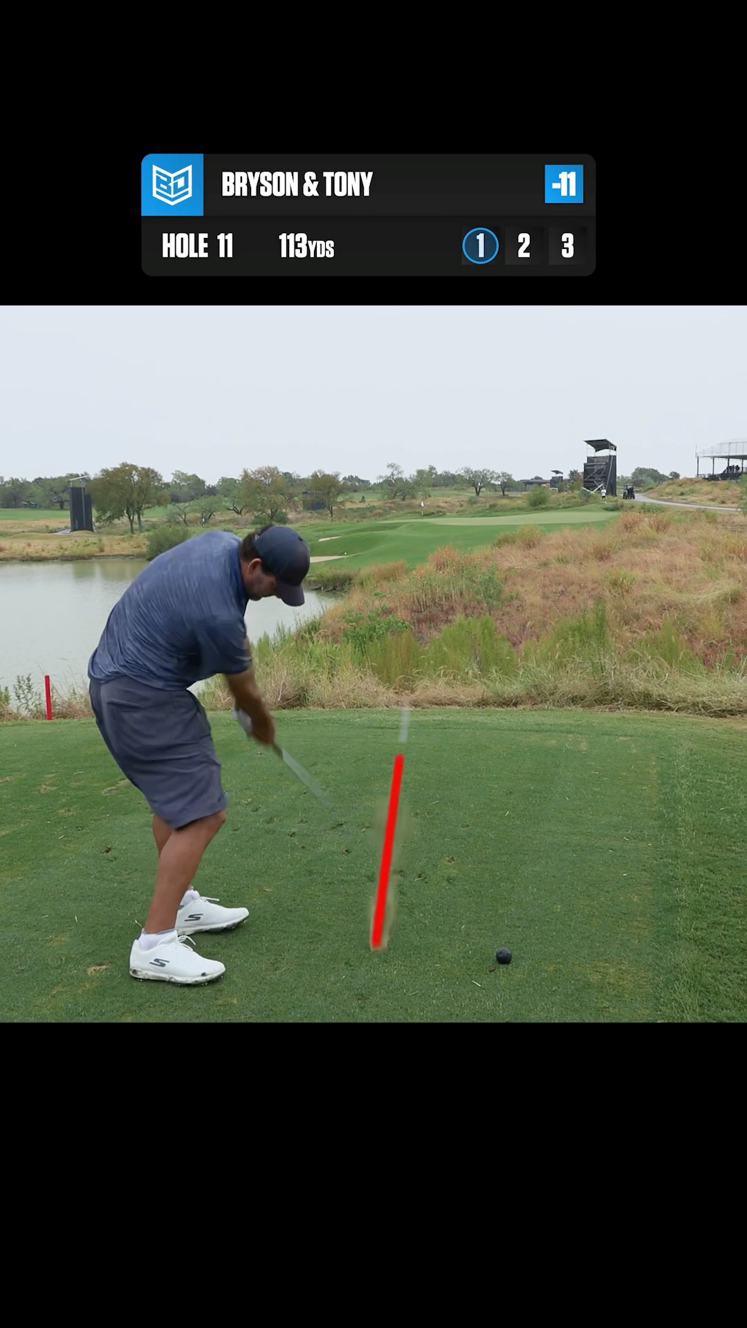 A solo birdie is crazy #golf