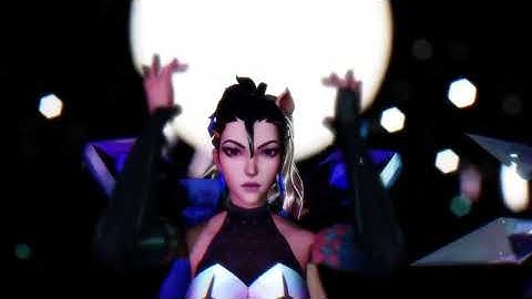 (MMDxLoL) ITZY (있지) - `WANNABE PERFORMANCE VER. (K/DA AllOut) [60fps]