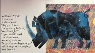 The Grouchy Ladybug by Eric Carle   Read for you with SILLY VOICES by VidsWithRy CC