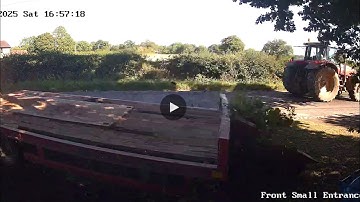 FARMERS TRAILER CRASHED AND PLOUGHED INTO A TREE!!!