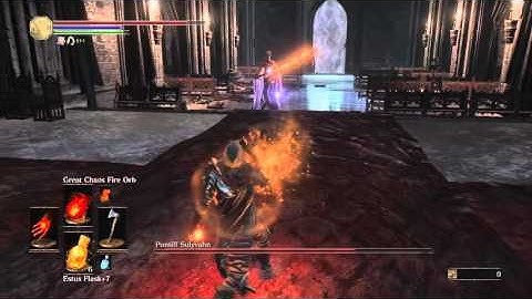 Dark Souls 3 - Beating Pontiff Sulyvahn as Pyromancer