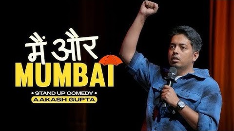 Main Aur Mumbai | Aakash Gupta | Stand-up Comedy😂 #video #funny #comedy #prayagraj