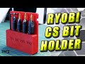 3D Printed Case For Ryobi Countersink Set With Embedded Magnet! (Mini Make Episode 2)