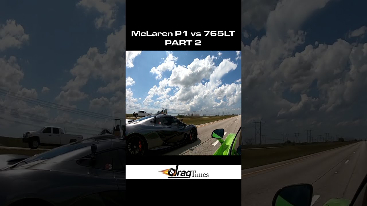 PART 2 765LT Owner Thought He Could Beat The 903 HP McLaren P1