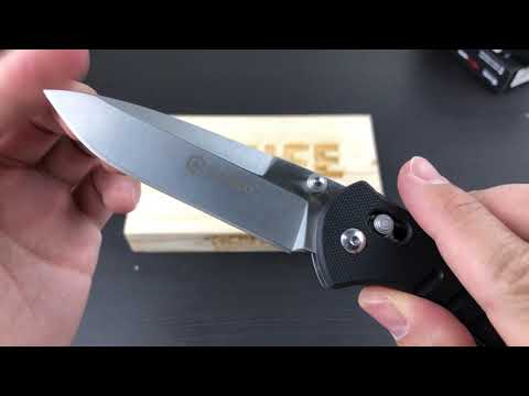 Нож "G738-BK" 440C Black G-10 от Ganzo