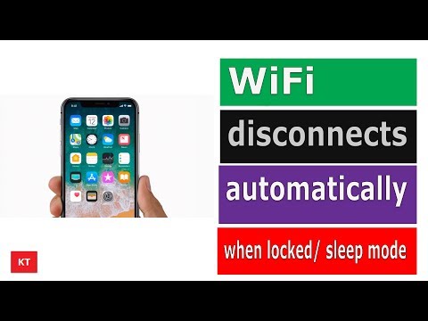 WiFi disconnects automatically when it is locked or in sleep mode hqdefault
