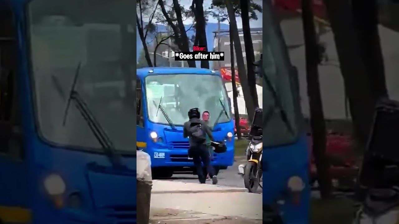 Man Taunting Bikers Gets Instant Karma