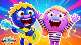 Download lagu If You're Happy And You Know It Spin Around🙂| @BluFriends - Nursery Rhymes for Kids