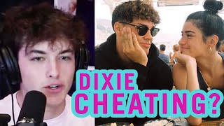 Griffin Johnson claims Dixie D'amelio cheated on him with Noah Beck| Hollywire