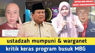 Download Lagu TEGAS!! PENCERAMAH KONDANG KRITIK KERAS MBG MP3