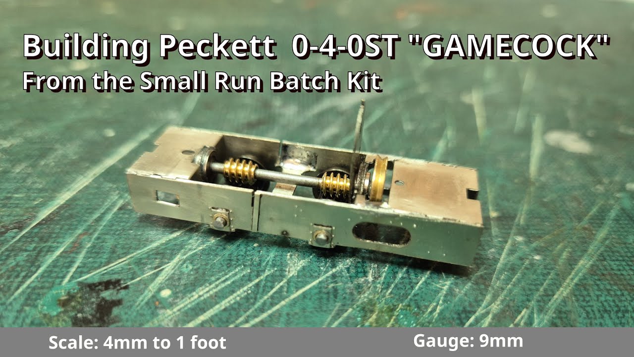 Building Pecket 0-4-0ST 