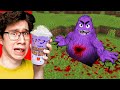 I Scared My Friend as Grimace Shake in Minecraft