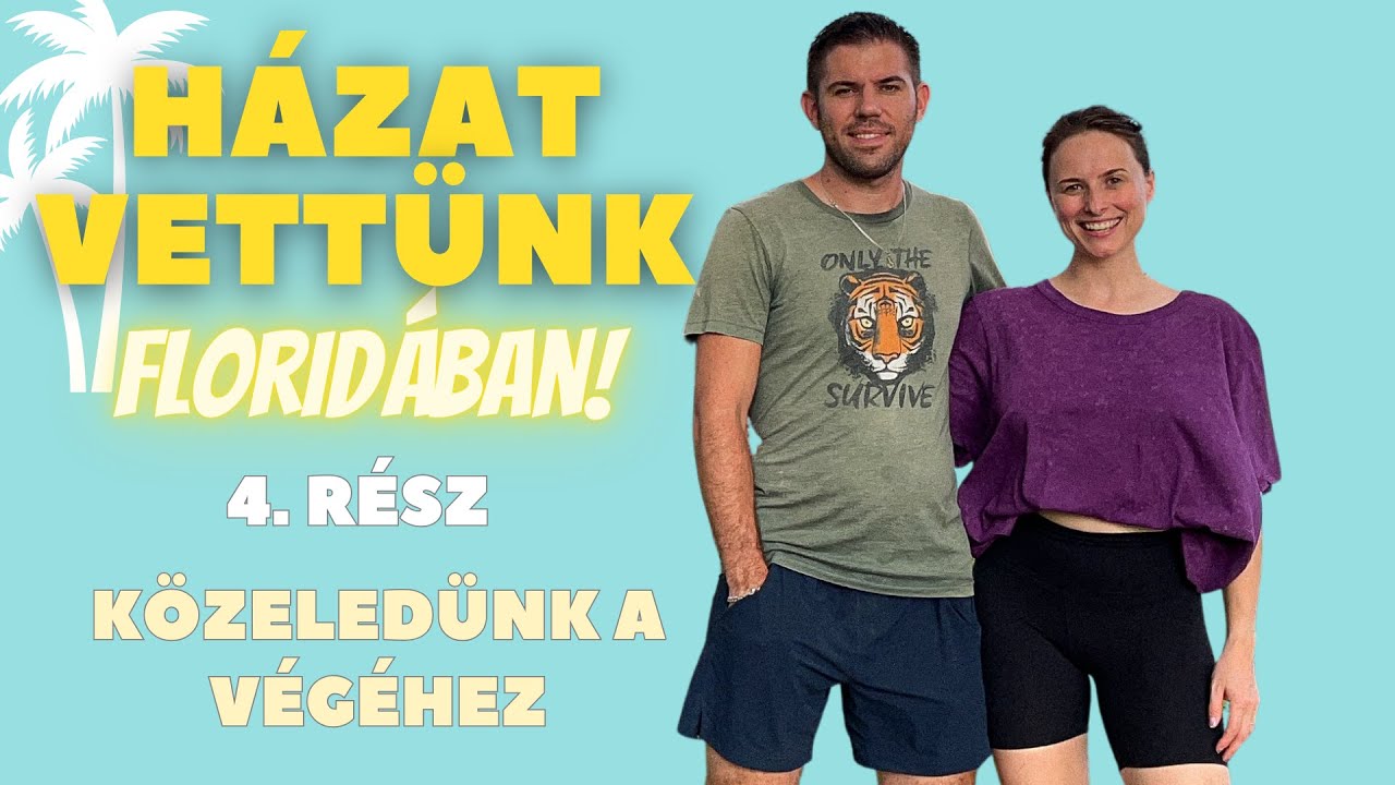 HÁZAT VETTÜNK FLORIDÁBAN! - 4. rész | Dora Riman - YouTube
