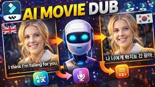 Filmora 15 AI Movie Dubbing Tutorial 🎬 Translate, Subtitles &amp; AI Voice | Chapter 8