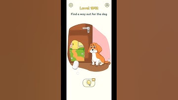 DOP 2 Level 1842 Walkthrough - "Find a way out for the dog" #shorts
