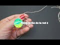 ENCAJE JU PRIMEROS PASOS PARA HACER LA RED 2/4, LAS PRIMERAS VUELTAS PARA HACER LA RED👉🧶🧵