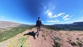 Devil's Causeway in Colorado 360 Video - Backward View July 11th, 2026