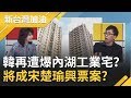 南港豪宅後再爆違法購入內湖工業宅？韓夫妻炒房風波延燒不斷 苦苓:此案可能成宋楚瑜興票案｜廖筱君主持｜【新台灣加油PART2】20191113｜三立新聞台