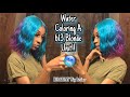 How I Water Color My 613 Blonde Units || HERAREMY Wig Review