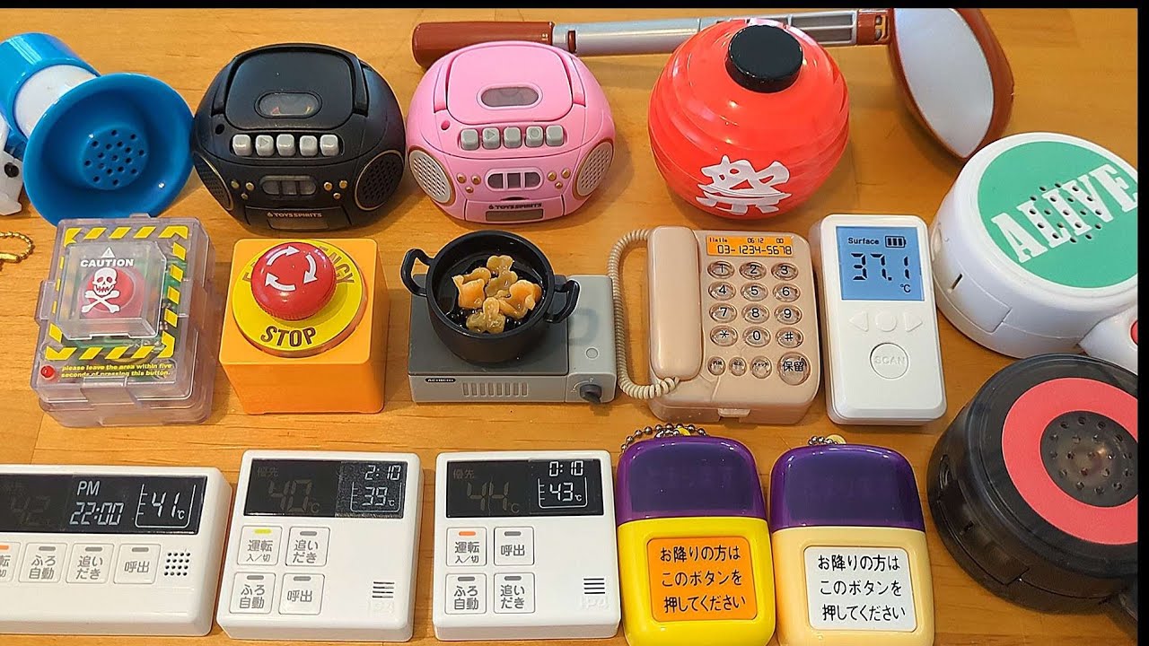 音の鳴るガチャガチャ/Popular capsule toys in Japan　#ガチャ #ガチャガチャ #gachagacha