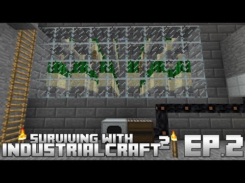 Surviving With IndustrialCraft 2 :: Ep.2 – Infinite Power Generation Using Cactus