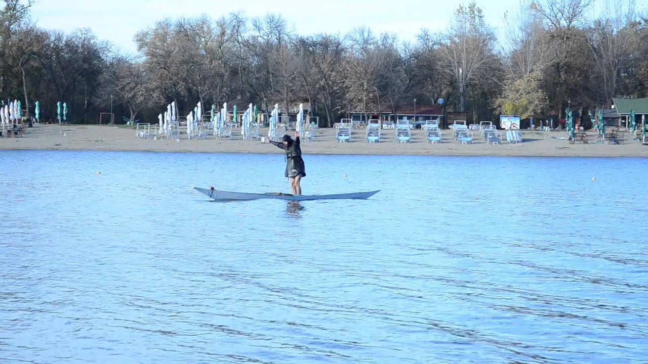 greenland kayak stand up - youtube