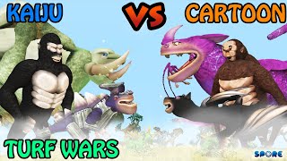 Kaijus vs Cartoons Turf War [S2] | SPORE