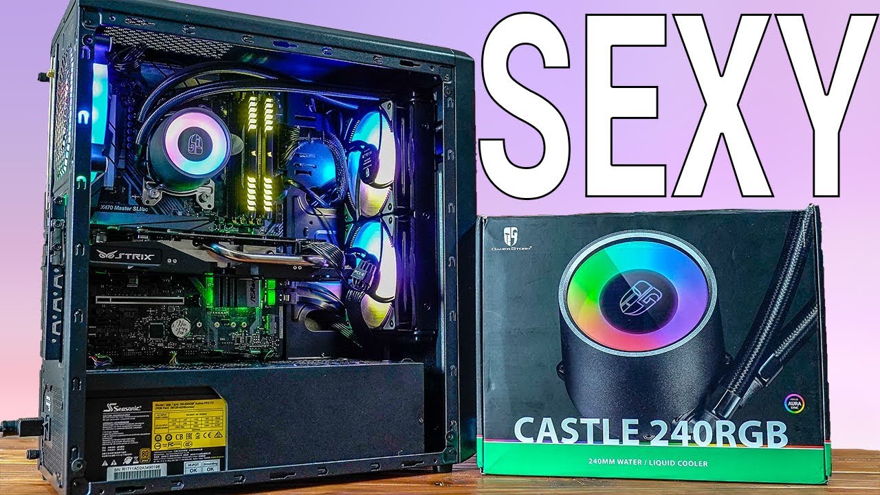 DeepCool GamerStorm Castle 240 RGB Review! - YouTube