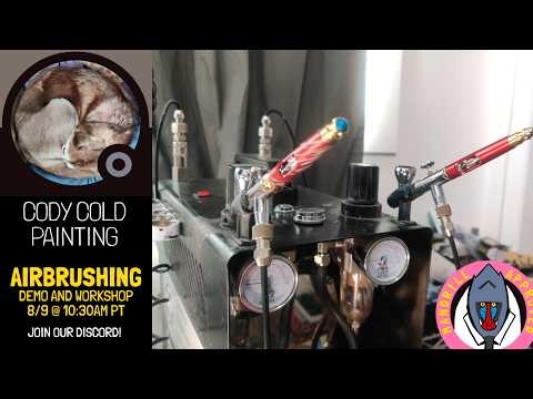 MANDRILLS ONLY - Intro to Airbrushing - Cody Bernard