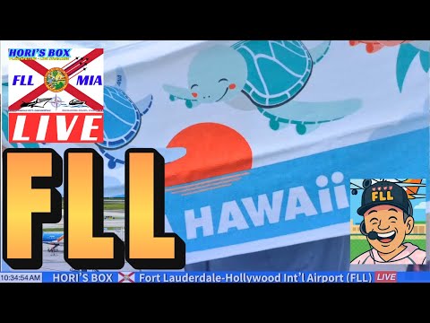 馃敶 LIVE | FLL Plane Spotting | Fort Lauderdale-Hollywood International Airport | July 1, 2025