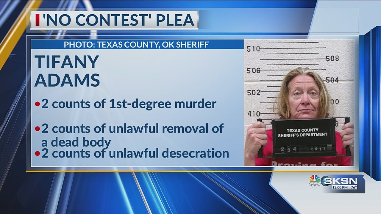 Grandmother pleads no contest to killing two Kansas moms