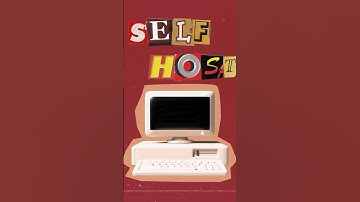 Why you should SELF-HOST your software 👩‍💻 #code #programming #technology #tech #software #develop