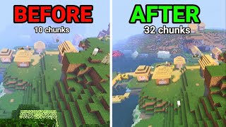 How To INCREASE Render Distance in Minecraft PE 1.18 screenshot 4