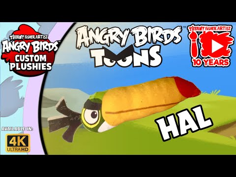 Angry Birds Custom Plushies: Toons Hal | TFA Showcase [4K]