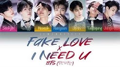 Download Bts 방탄소년단 Fake Love I Need U Mashup Mp3