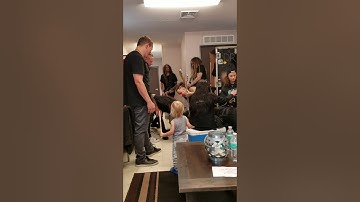 Epic 2 minutes in Korn History captured! backstage rehearsal of A Different World