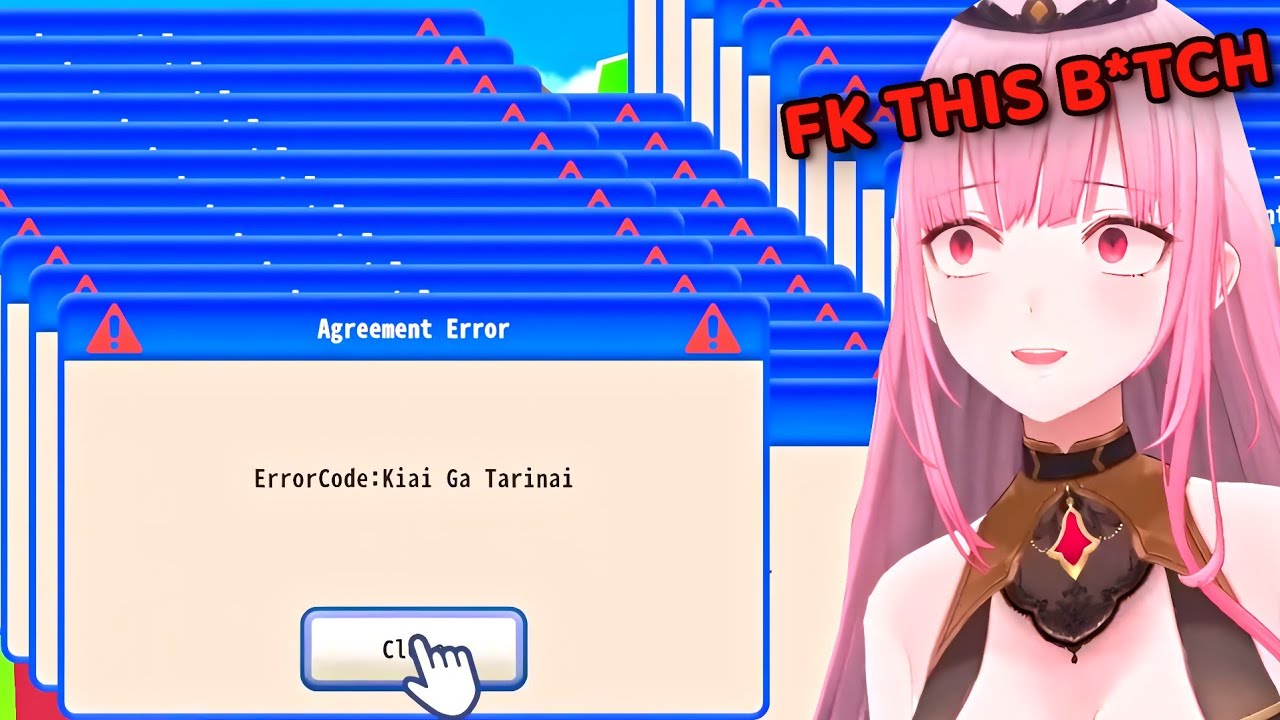 11 min of calli crashing out by playing Agreeee