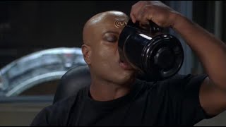 Stargate SG-1 Teal'c Drink Coffee