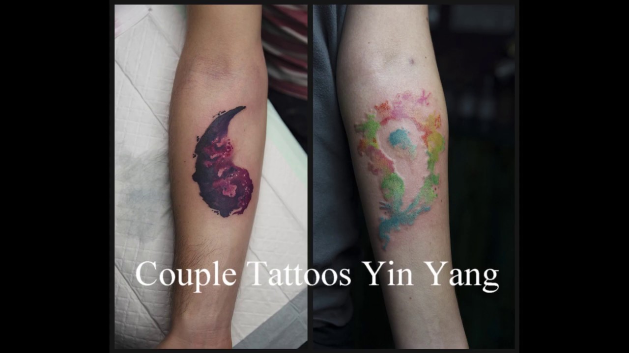 5. "Matching Yin and Yang Couple Tattoos" - wide 6