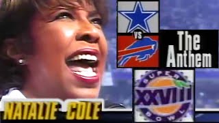 Natalie Cole Delivers a Stunning National Anthem at Super Bowl XXVIII