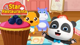 Little Panda Star Restaurants - BabyBus Game screenshot 1