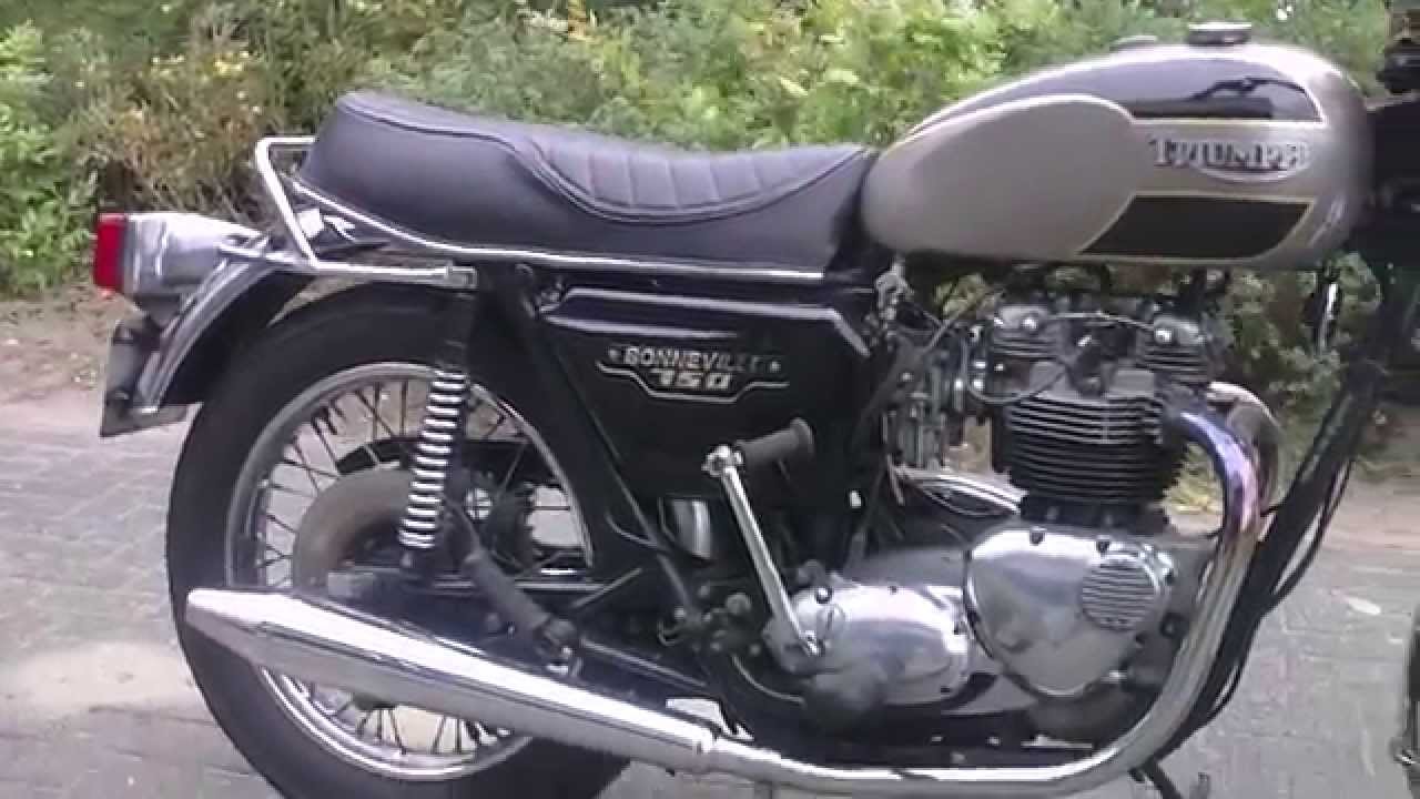 Triumph Bonneville 750 T140e 1979 Youtube