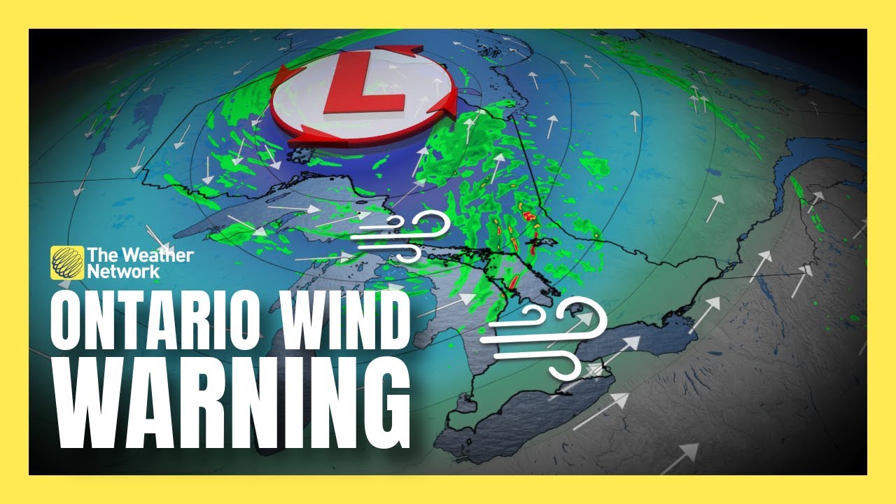 90 km/h Winds Possible Across Southern Ontario, Isolated Storms Further North | #forecast