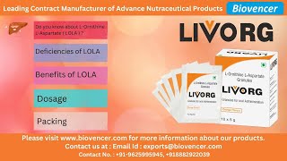 Livorg Sachet - Contract Manufacturing Advance Nutraceuticals-Biovencer Healthcare Private Limited
