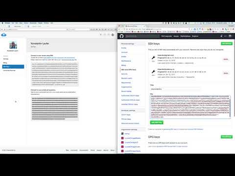 COMP 271: How to upload c9 ssh key to GitHub