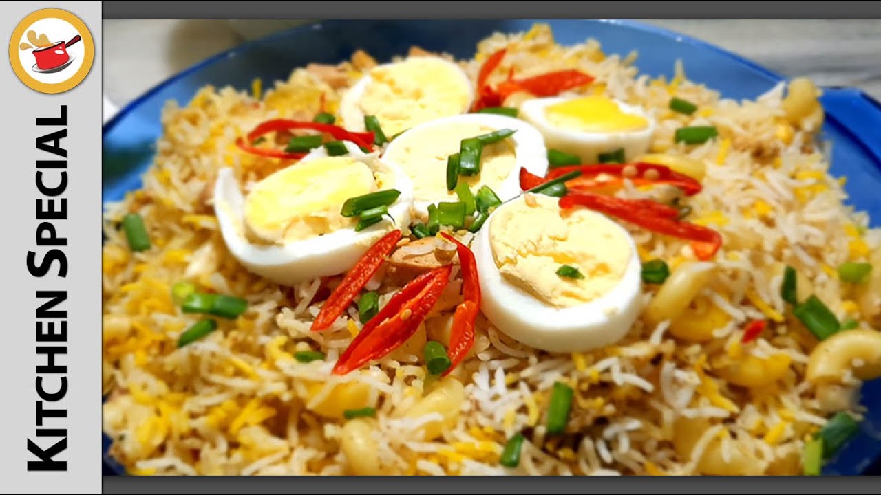 Macaroni Rice - میکرونی رائس - Rice with Pasta - Macaroni Rice with ...