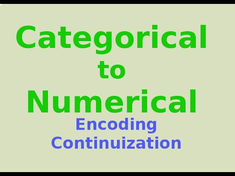 カテゴリカルから数値への変換：エンコーディング（継続）
