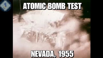 Atomic Bomb Test - Operation Cue, 1955. (Rare Footage)