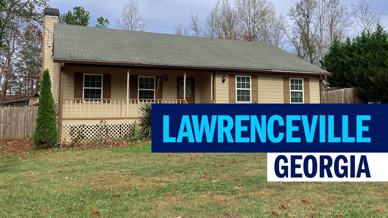 Home for Sale in Lawrenceville, GA 4 Bedrooms 3 Bathrooms 