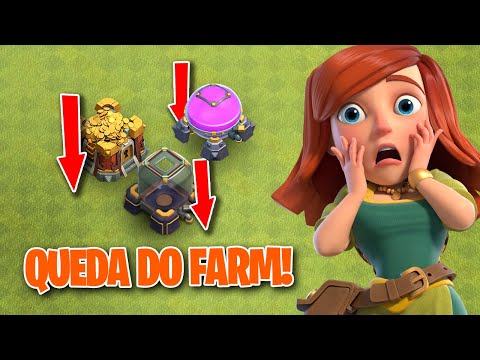 A QUEDA DO FARM! ENTENDA OS MOTIVOS QUE O SEU FARM PODE TER CAIDO CLASH OF CLANS